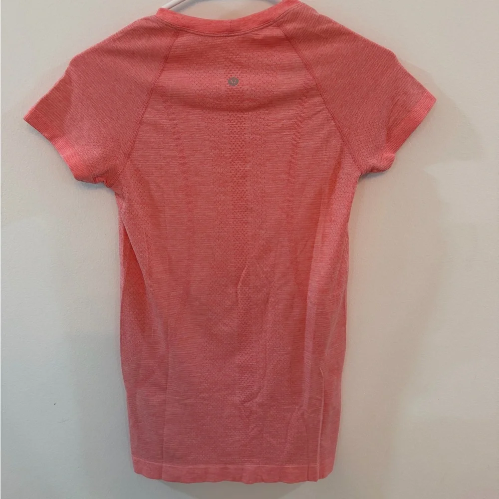 Lululemon Swiftly Tech Short-Sleeve Coral